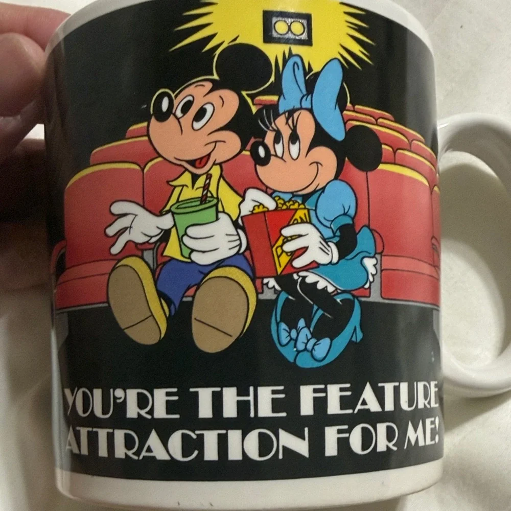 Disney Applause Mug “Your the future attraction for me” Mickey, Minnie, Goofy - Picture 9 of 9